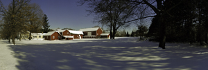 Snow on Jackson Farm by David P. Somers