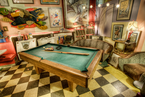 Pool Table 1 by Don Menges
