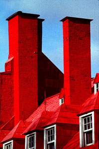 Red Chimneys by Dan Neuberger
