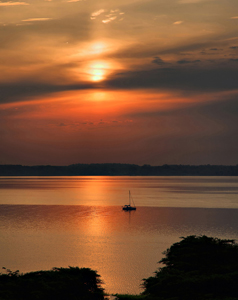 Seneca Lake Sunrise by Carl Crumley
