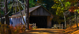 Covered Bridge by Jim O'Neill