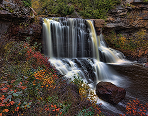Blackwater Falls by Carl Crumley
