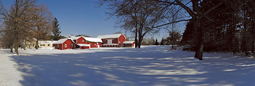 Snow on Jackson Road Farm