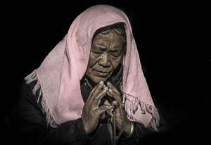 Pilgrim - Tibet by Steve Levinson