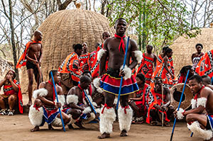 Zwaziland Male Dancer by John Ejaife