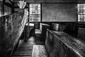 Old Schoolhouse by DeDe Hartung