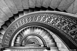 Bank Tower Stairs by R. Gary Butler