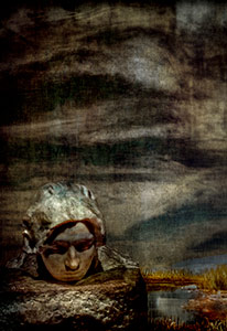 Mona on the Rocks by Steve Levinson