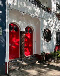 Red Doors La Condes By Bob Crumrine