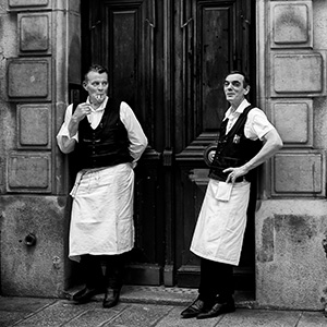 Waiter, Isle St. by Anne Dunford