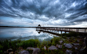 Blue Sunset by Gerry Iuppa